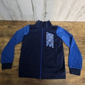 Nike Boys Blue and Black Light Jacket Size  6